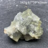 Natural Raw Stone Beijing Yellow Fluorite Crystal Cluster Mineral Specimen Quartz Rock Decoration Gift Healing 6