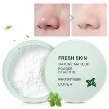 

Makeup Loose Powder Transparent Natural Face Finishing Powder Professional Oil-Control Waterproof Matte Setting Powder 5g