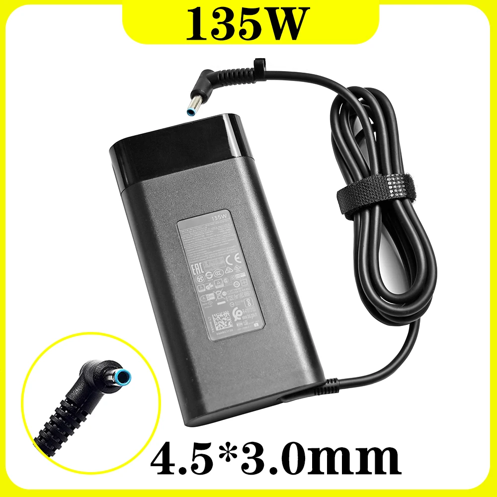 Laptop Charger Power Supply para hp L15534001 Tpn-da11 Tpn-ca13 Spectre 15×360 Omen 15 17 Pavilion Gaming 15 17 19.5v 6.9a 135w