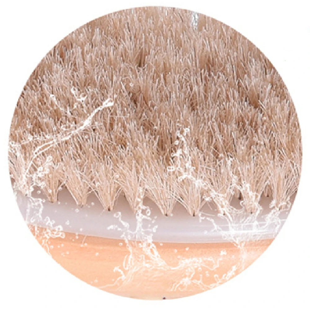 2024 Exfoliating Wooden Body Massage Shower Brush Natural Bristle Bath Brush SPA Woman Man Skin Care Dry Body Brush Long Handle 6