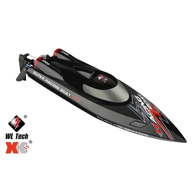 Wltoys Wl916 Remote Control High-Speed Boat Brushless Motor Capsize And Return To Normal Water Remote Control Boat Speedboat Toy 4