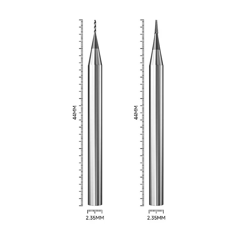 LUOWEI LW-331 Screw Extractor Drill Bit Set 2PCS High Hardness Alloy Stripped Screw Removal Phones Motherboard Repair Tools