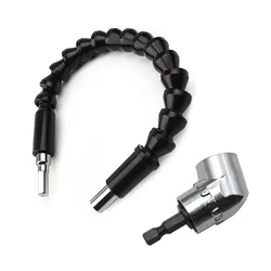 Universal Flexible Shaft and Corner Tool Set with 105 Degree Angle Attachment (Set 1)