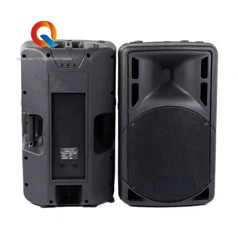 

15 inch empty enclosure insta alexa bone conductive professional audio speaker accessories plastic speaker cabinet box sound