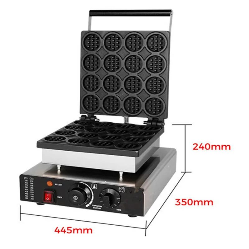 commercial New street food 12pcs round cake pop waffle baker waffle maker electric for sale