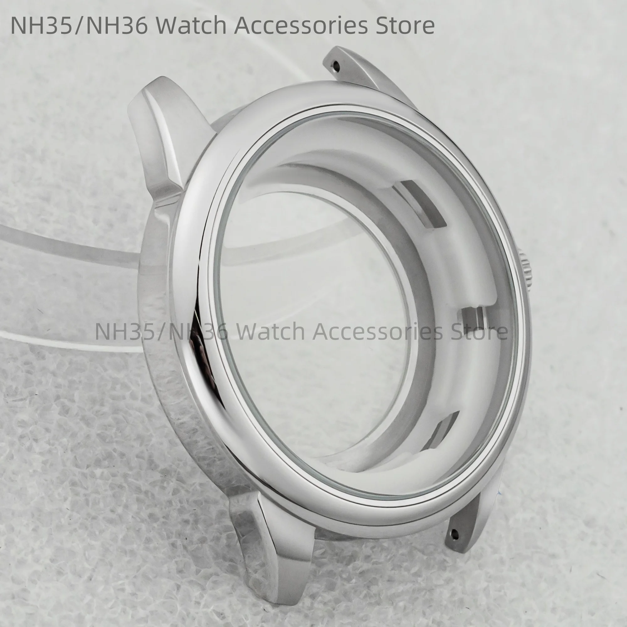 42.7mm Stainless Steel Watch Case with 5ATM Waterproofing