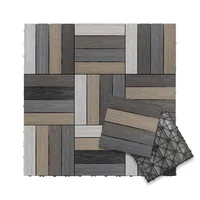 UltraShield Naturale 1 ft. x 1 ft. Quick Deck Outdoor Composite Deck Tile in Mixed Gray (10 sq. ft. per Box) 1