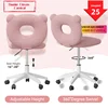 Little Bear Office Chair Female Male Dormitory Backrest Chair Pink Cute Bedroom Living Room Chairs Learning Chair Furniture Home 1