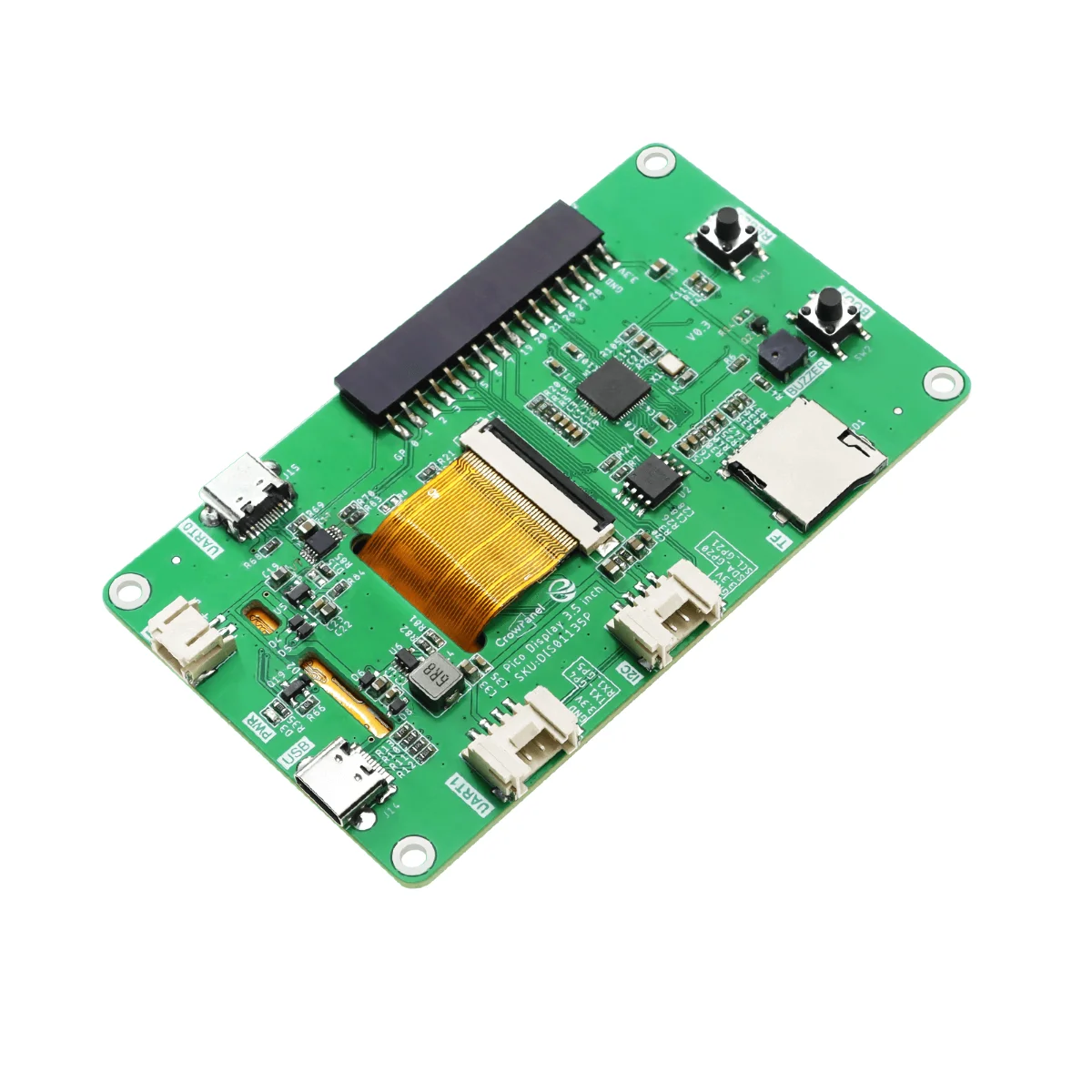 CrowPanel Pico Display-3.5 inch 480*320 HMI Module TFT LCD Resistive Touchscreen with RP2040 Support C/C++/MicroPython/LVGL