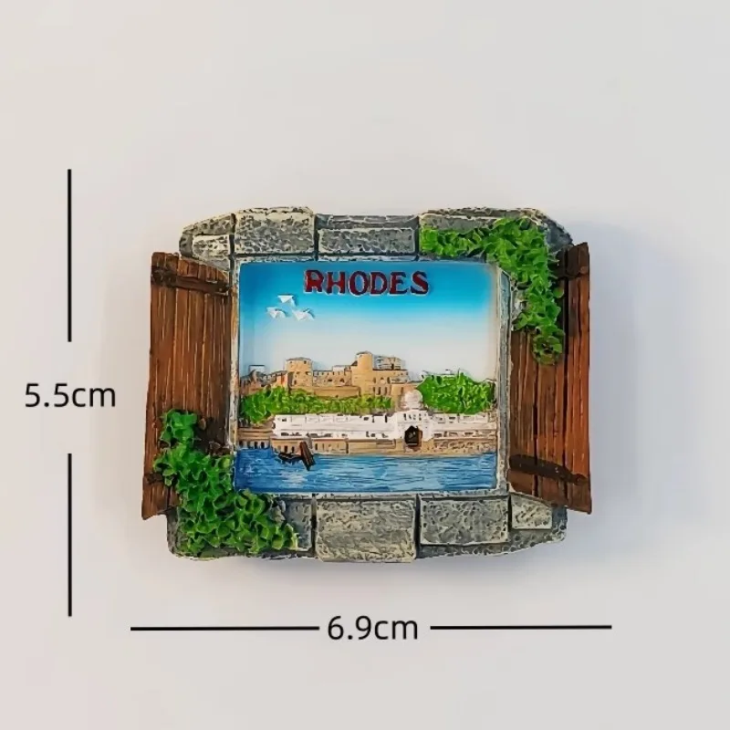 Europa Malta Magneti per frigorifero 3D Turismo Ricordo Magneti per frigorifero Collezione di adesivi Articoli per la decorazione artigianale  15