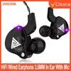 New Sport Headset with Microphone 3.5mm Wired Headphones QKZ AK6 In Ear Earphone for iPhone In Ear Mic Stereo Race Headset 1