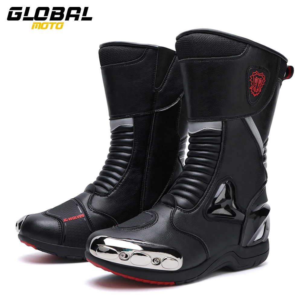 

New Motocross Boots Off Road Cycling Protective Boots Wear Resistant Anti Fall Motorcycle Protective Boots Men