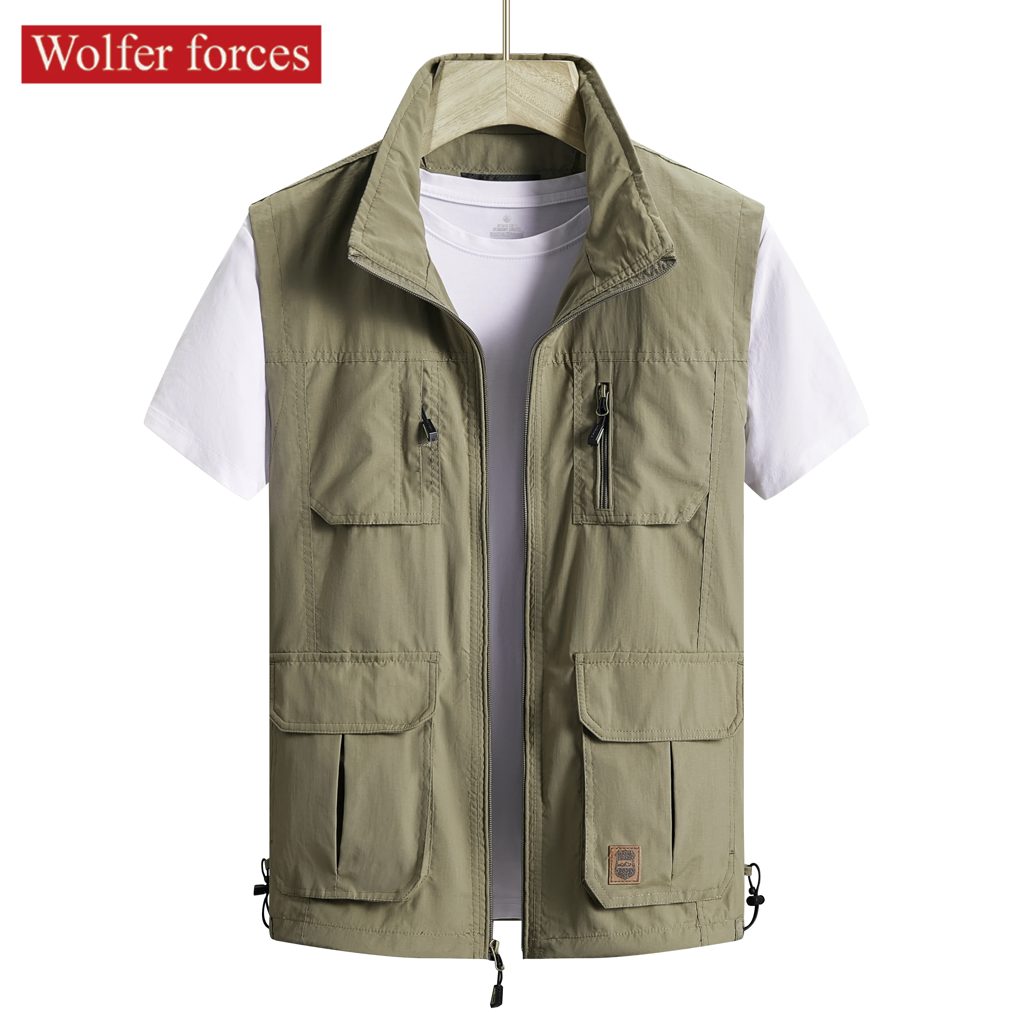 Outdoor Fishing Wear Waterproof Motorcyclist Vest Tactical Trekking Cardigan Military Mesh Elegant Tools Pocket tactical army half finger gloves military paintball airsoft shooting combat fishing protective fingerless glove anti skid men