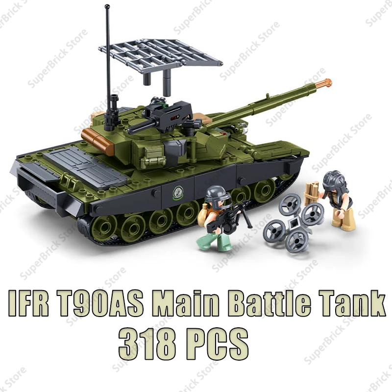 Modern Military Armor Vehicle Building Blocks Set - Creative Play Toy