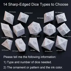 Exquisite Artisan - Crafted Fantasy Dice Collection (Custom Dice)