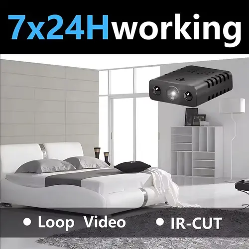 1080P HD Mini Camera XD Wireless WiFi Wire Camera Smart Home Security indoor Anti-theft IP Camera Video Voice APP Real-time Cam - Image 5