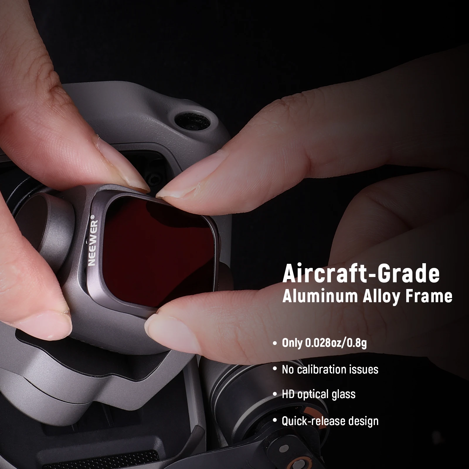 NEEWER Camera Lens Filter Kit For Mavic AIR 2S Multi-Coated Drone Filters Inclu