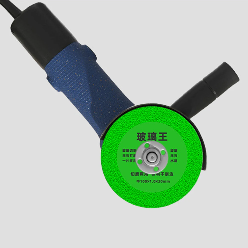 세라믹 타일 대리석용 유리 절단 디스크, 내열성 초박형 연마 절단 날, 내마모성 액세서리, 100mm