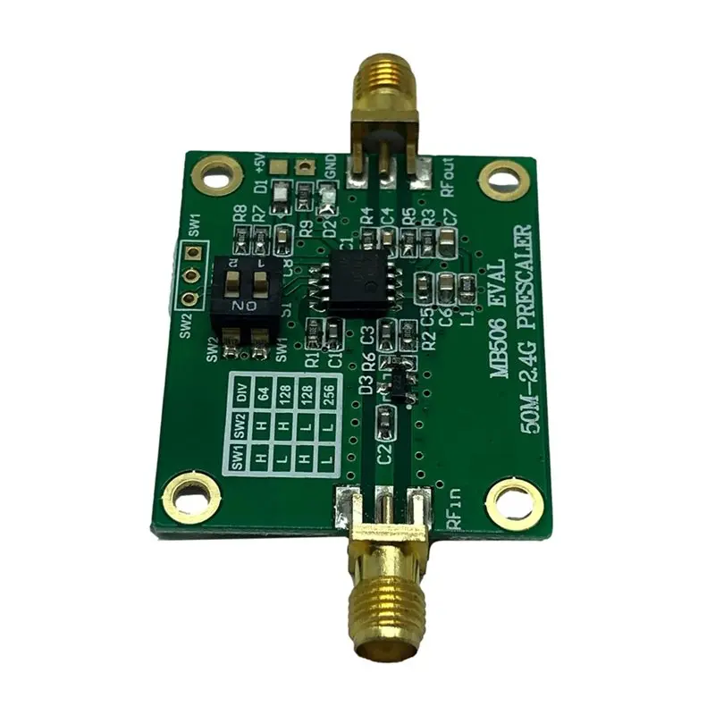 【CYBER MONDAY】MB506 마이크로웨이브 프리스케일러 평가 모듈 50Mhz-2.4Ghz는 64/128/256 2.4Ghz를 지원합니다.