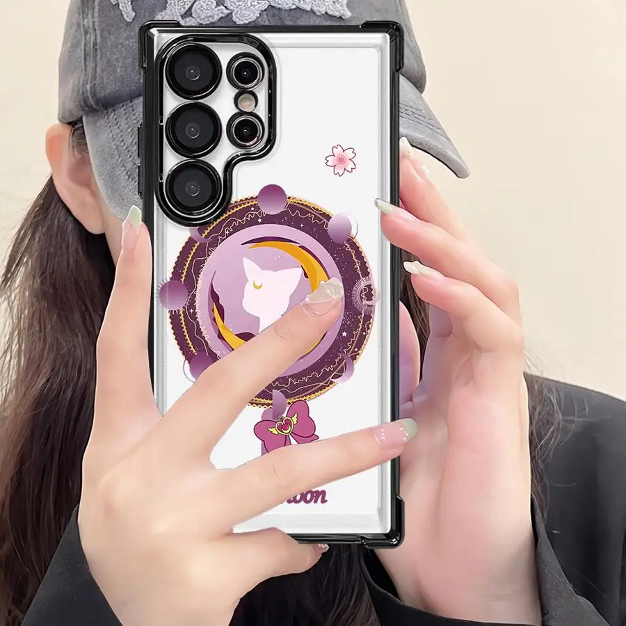 Sailor Moon Cat Manga Soft Phone Cover Case
