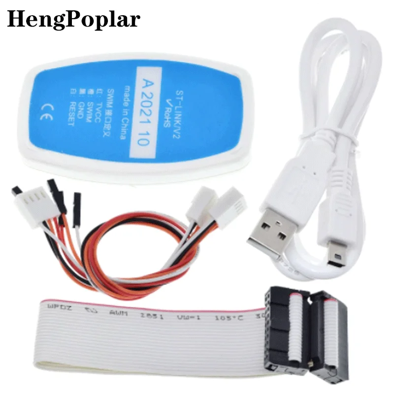 Nuovo St-Link/V2 St-Link V2(Cn) St Link Stlink Emulatore Download Manager Stm8 Stm32 Dispositivo Artificiale