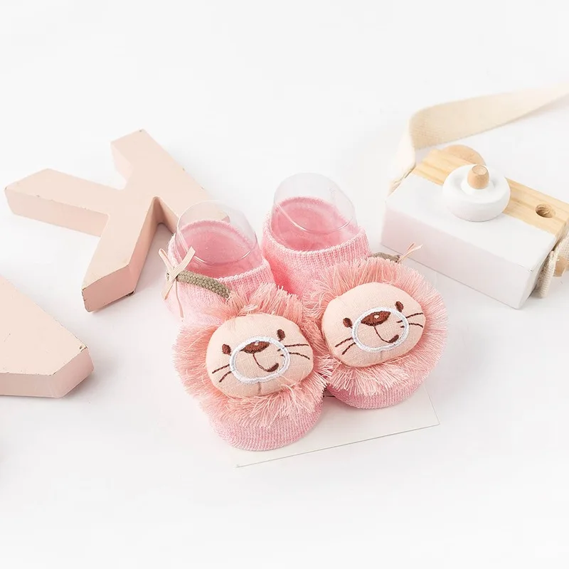 

Cute Cartoon Animal Baby Socks Girls Boys Slippers Toddlers Anti Slip Floor Socks Kids Cotton Sock Shoes Newborn Accessories
