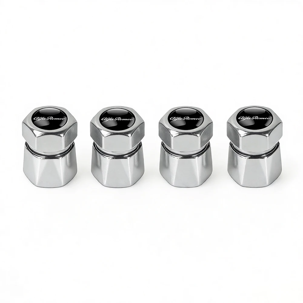 Universal Vehicle Tire Valve Dust Cover Caps - Auto, Truck, Motorcycle, and Bike Wheels