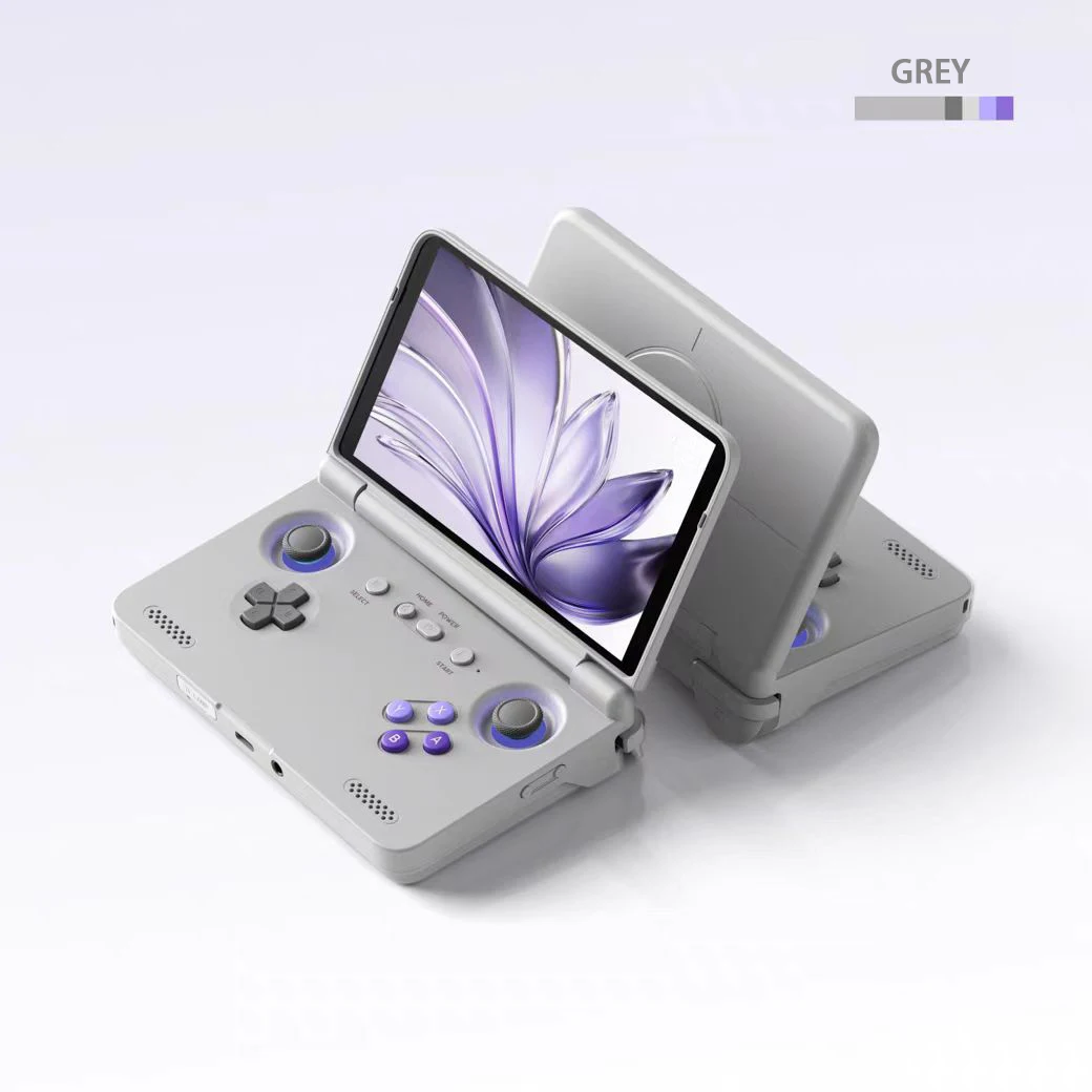 2025 Retroid Pocket Flip2 Retro Handheld Game Console Android13 5.5 Inch AMOLED Touch Screen Video Player Wifi Bluetooth PSP PS2 4