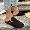 Cork Footbed Clogs for Women Men Fashion Leather Mules Comfort Potato Shoes with Arch Support Indoor Outdoor Flat Slides 6