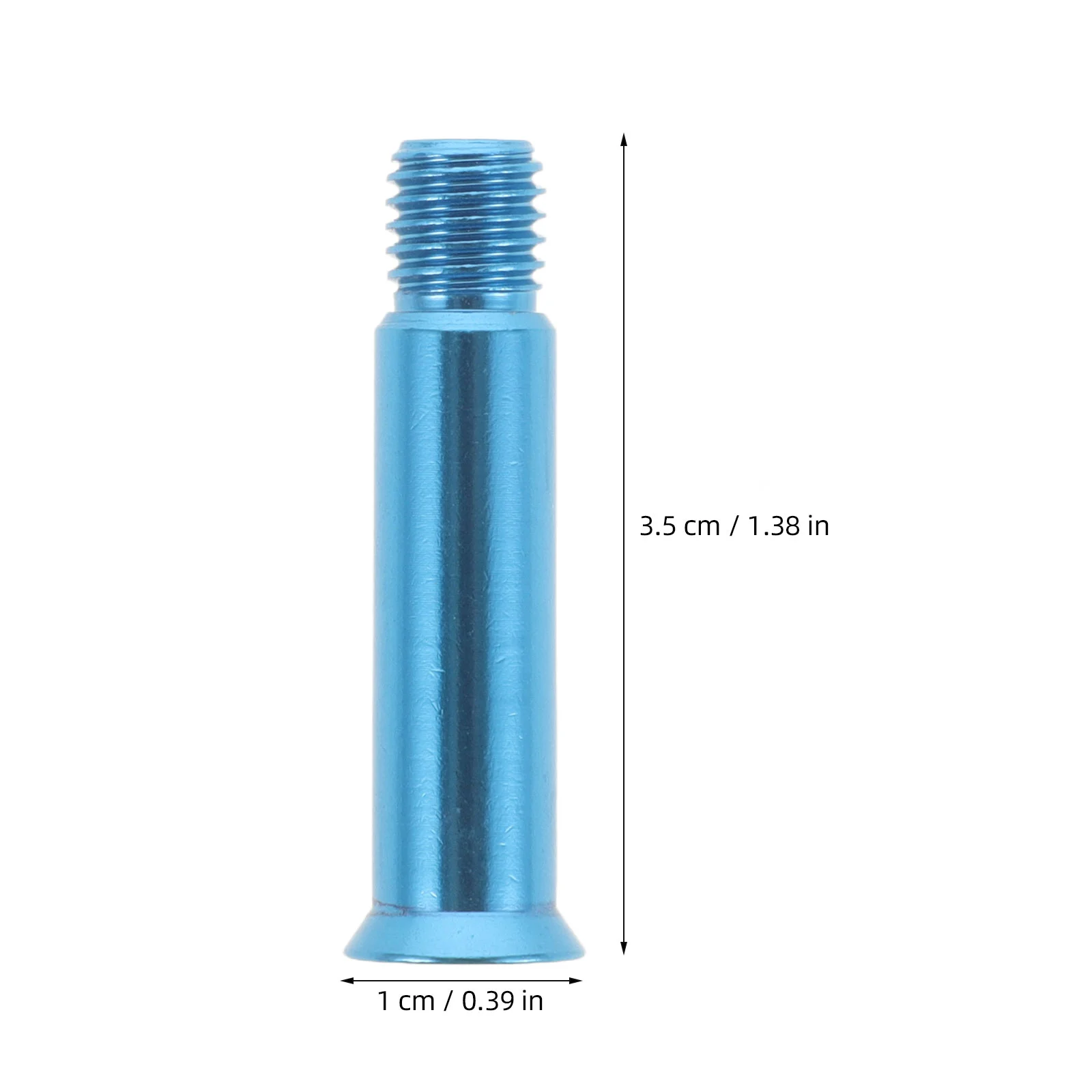 8 Pcs 블루 스케이트 휠 나사 롤러 스케이트 액슬 베어링 하드웨어 인라인 스케이트 부품 스케이트 보드 액세서리 베어링 나사