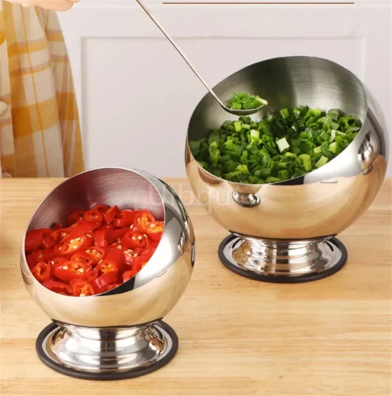 Premium Stainless Steel Sauce Bowl with Lid