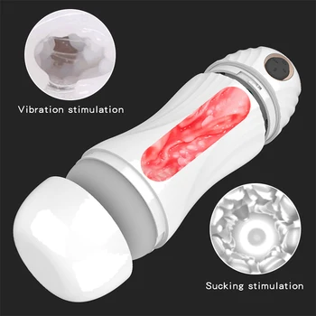 2022 Oral Vibration Sucking Machines Male Toys Erotic Masturbation Cups Realistic Tongue and Mouth Beautiful Puss Vibrators 6