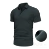 Upto EUR Sizes Tall Man Brand Top-Quality Men's Golf Shirt Lop-up Hollow Short-sleeved Polo Shirt SummerIce Silk Breathable Tee 1