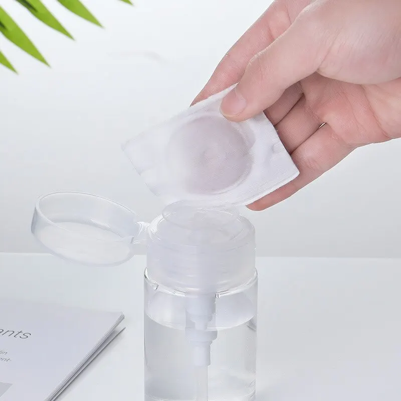Makeup Remover Press Bottle Large Capacity Portable