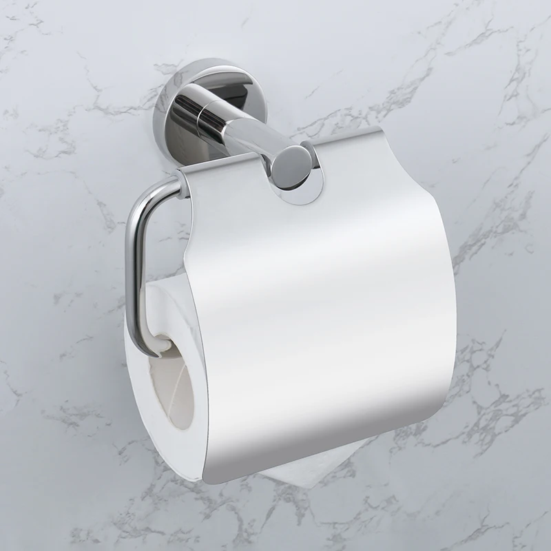 Mirror Chrome Bathroom Hardware 304 Stainless Steel Towel Rack Toilet Paper Holder Soap Holder Towel Bar Toilet Accessories