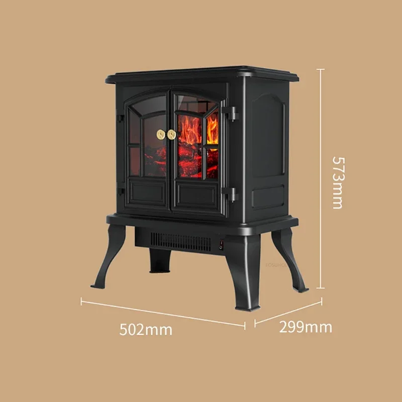 European-style Fireplaces Heater Household Imitation Fire Home