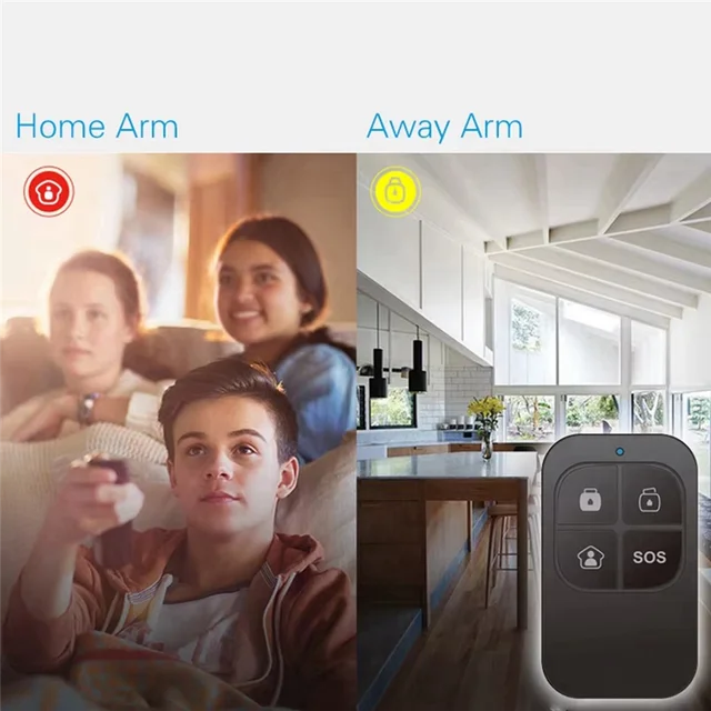 BAAE Wireless High-Performance Remote Control Compatible With Every For ETIGER Secual System Home Security 3