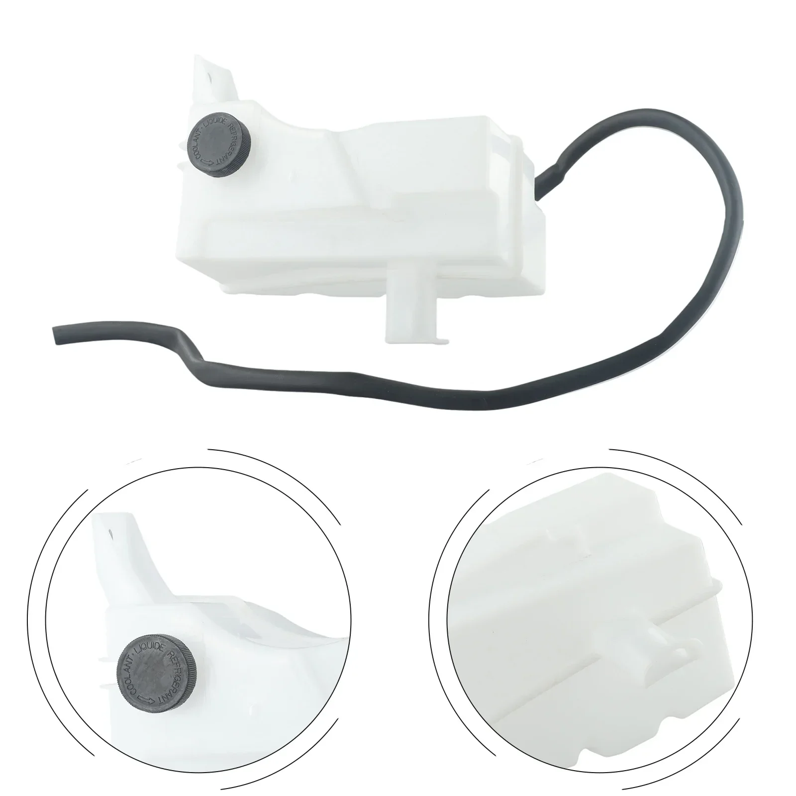 Coolant Reservoir With Cap For Nissan For Rogue 2008 2009 2010 2011 2012 2013 2014 2015 21711-JG000 Engines Accessories