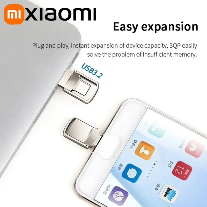 Pen drive U-Disk USB 3.2 Type-C Interface Mobile Phone Computer Mutual Transmission Portable USB Memory 2TB 1TB 512GB pen drive usb flash drive flash drive