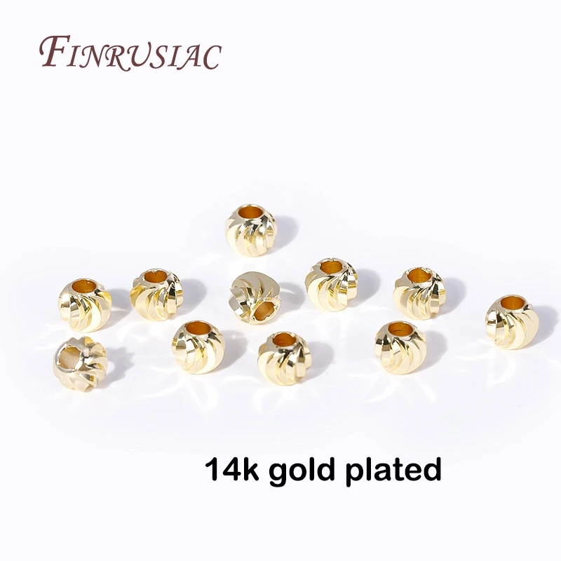 Elegant Gold-Toned Spacer Beads for Jewelry Crafting - Premium Metal Separator Beads