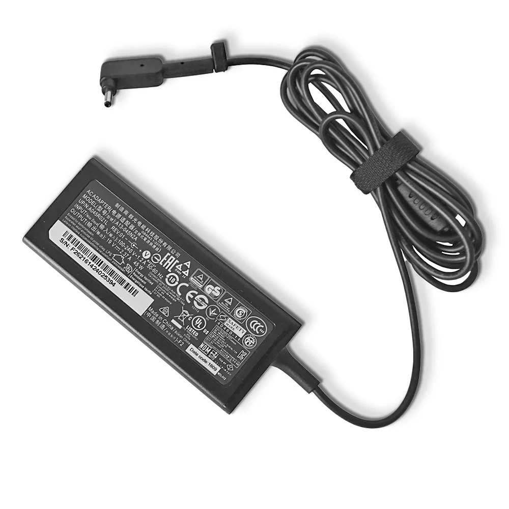 19V 2.37A 45W 3.0*1.1mm AC 노트북 어댑터 충전기 Acer Aspire S7 S7-392/391 V3-371 A13-045N2A PA-1450-26 ES1-512-P84G용