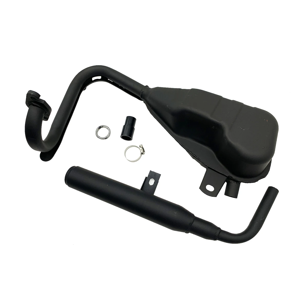 ชุดประกอบท่อไอเสียท่อไอเสียสําหรับ Yamaha PW50 Peewee50 Pit Dirt Bike 1