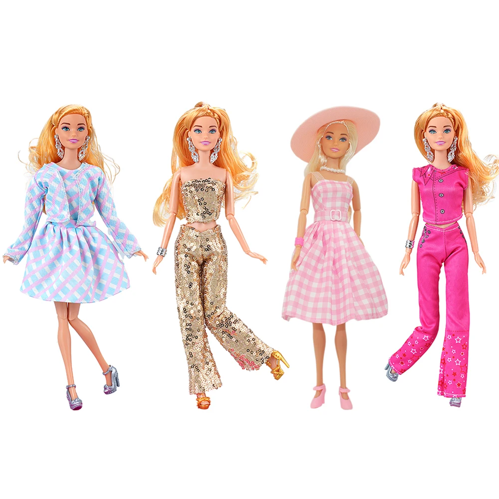 NK Official Fashion Doll Dress 11.5 Inch Doll Clothes Dolls Accessories Mix Style Dollhouse Toys For Girl's 1/6 Doll Gift JJ