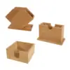 Bamboo Napkin Holder Toilet Paper Storage Holder for Restaurant Car Home 3