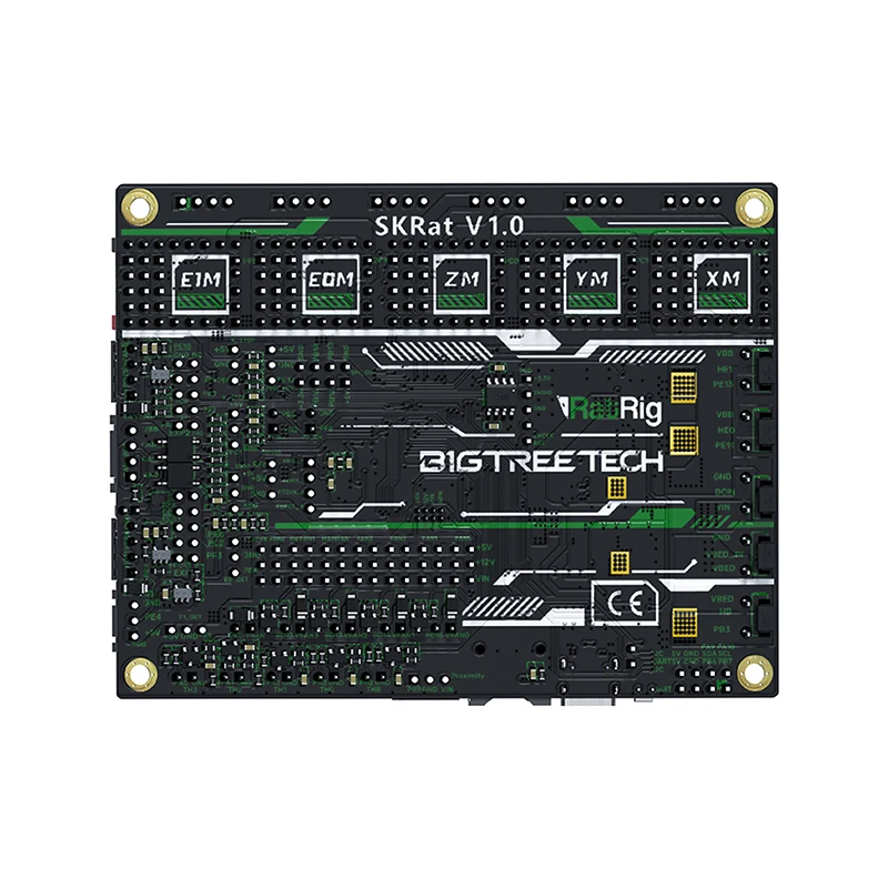 Bigtreetech Skrat V1.0 32bit Impressora 3d Placa-mãe Ratos 2.0 Suporte Pode Ônibus Adxl345 Pt100 para Klipper Impressora Placa de Controle - Imagem 6