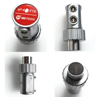 Mitech 4Mhz F10 dia6 Dural Crystal Mono Crystal optional Lemo00 apply for Mitech Ultrasonic Flaw Detector Probe 1
