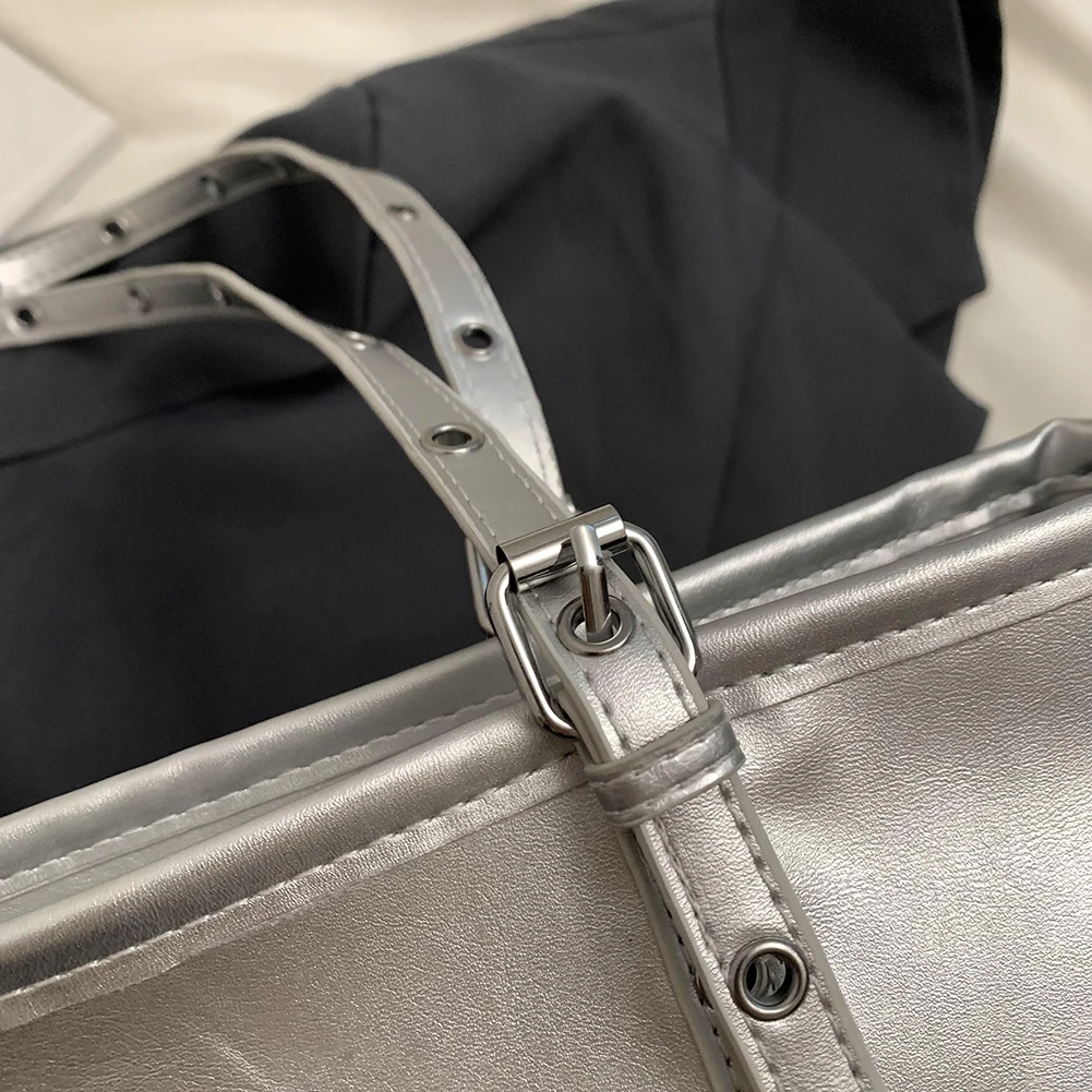 Women Color Straw Tote Handbag Large Capacity Weaving Travel Bag Patchwork Simple Shoulder Bag Ladies Summer Daily Bag