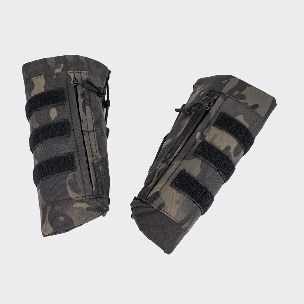 Ein Paar Taktische Schutzausrüstung - Taktischer Unterarmschutz Unterarm-Armschutz Panzerung Molle-Typ Beinschutz – Detail 3