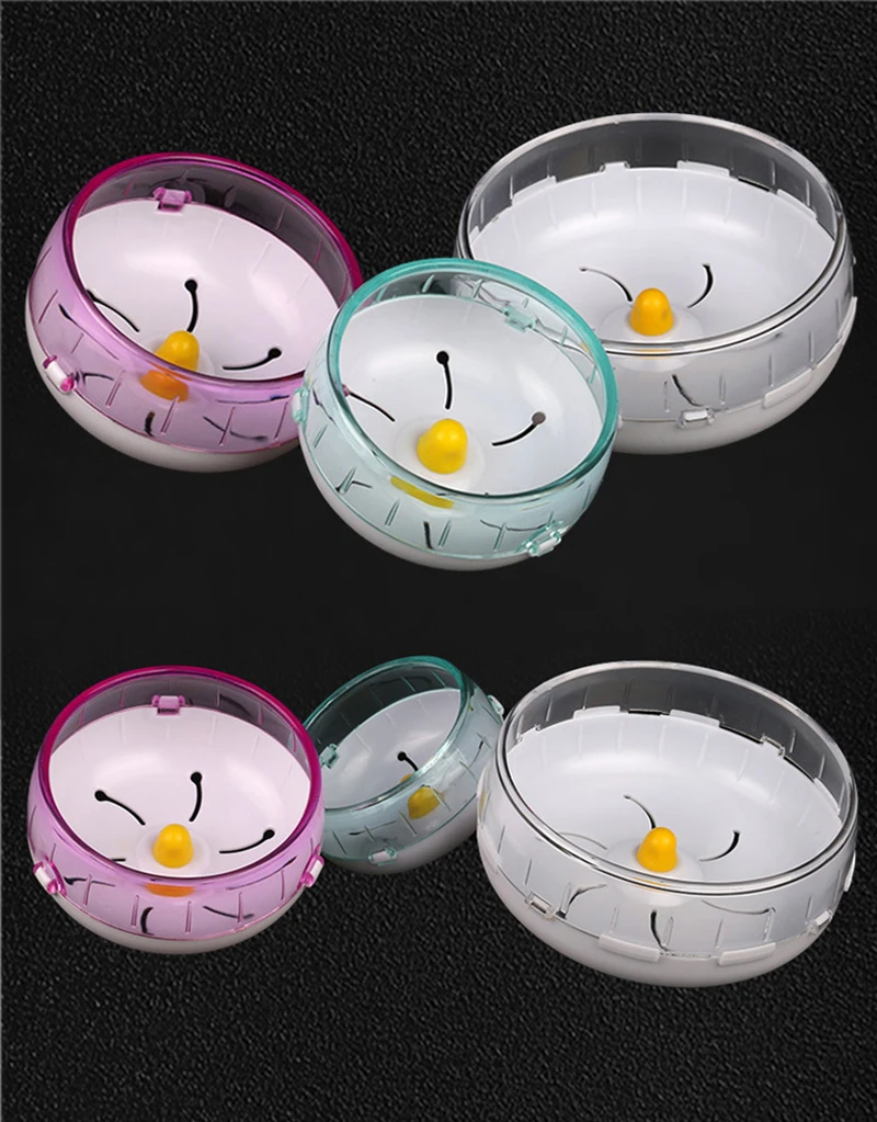 Title 9, 4 Size Hamster Running Disc Toy Silent Small Pe...