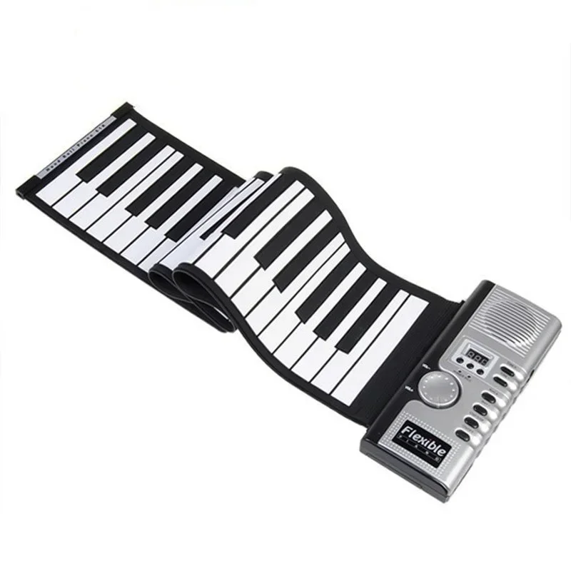 Tastiera Musicale Professionele Pianoforte Pieghevole Midi Controller Roll Up Piano Professionale Organo Elettronico Sintetizzatore Muziek